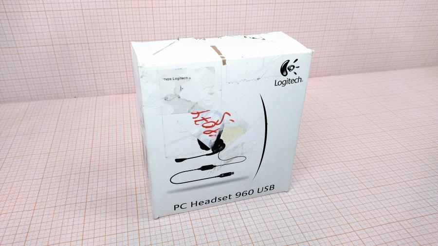 165-328-010 Стереогарнитура Logitech PC Headset 960 USB #9