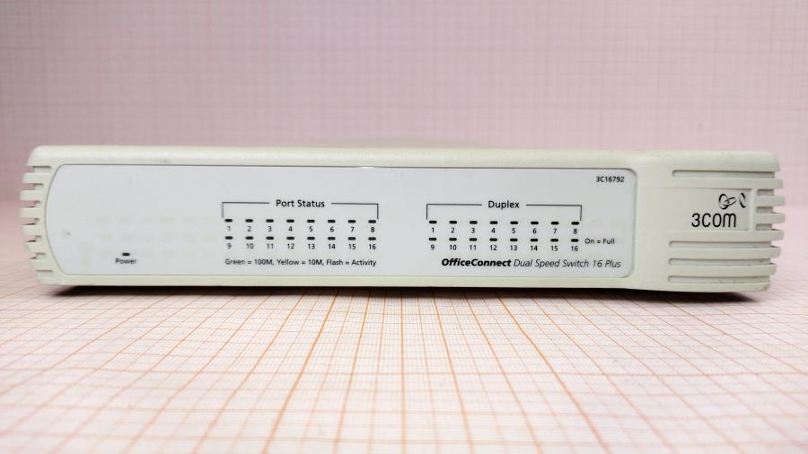 088-765-001 Коммутатор неуправляемый 3COM 3C16792 #2