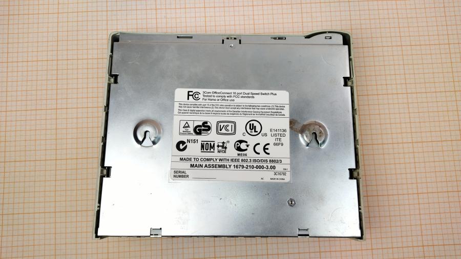 088-765-001 Коммутатор неуправляемый 3COM 3C16792 #9