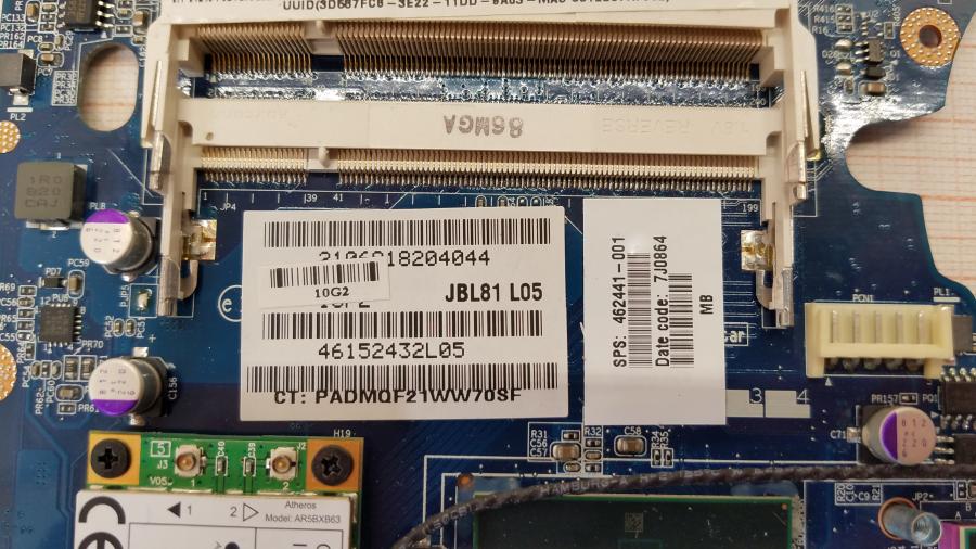 089-002-002 Ноутбук HP COMPAQ Presario C700 #17