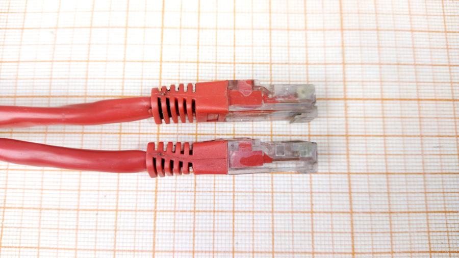 088-770-001 Патч-корд  U/UTP Cat.5E 1.8m Красный #2