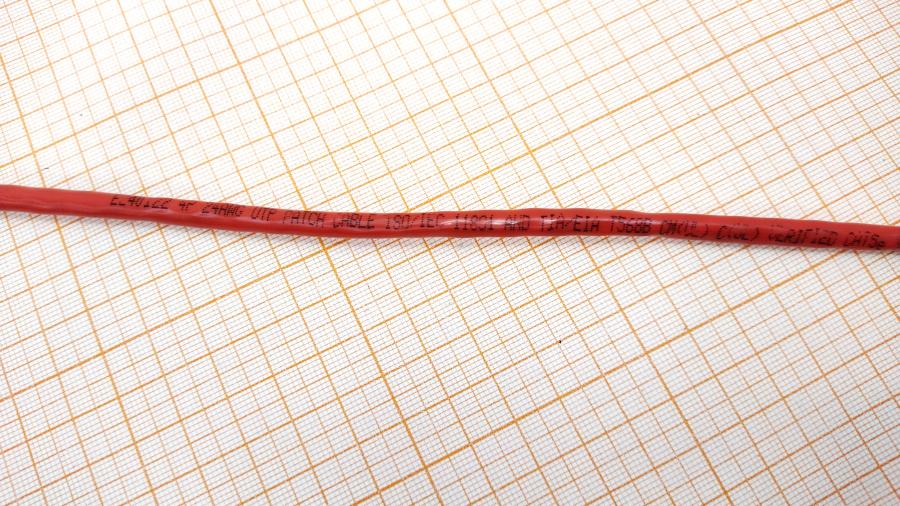 088-770-001 Патч-корд  U/UTP Cat.5E 1.8m Красный #4