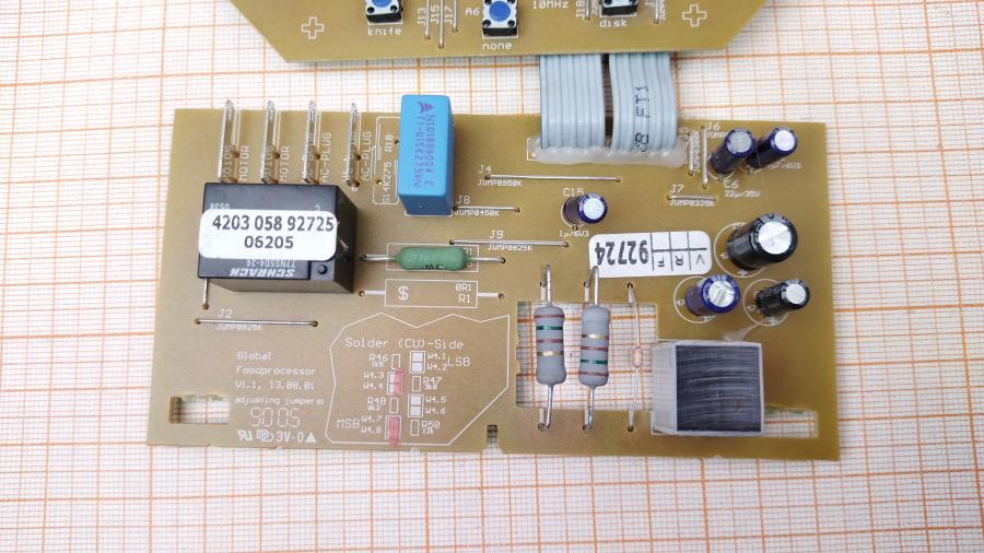 088-791-001 Модуль управления для кухонного комбайна PHILIPS 420305892725 #4