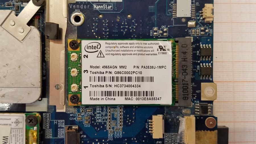 089-083-003 Ноутбук TOSHIBA Satellite A200-1AX #21