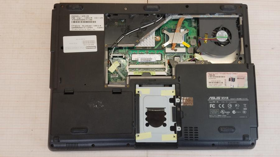 089-120-006 Ноутбук ASUS X51R #12