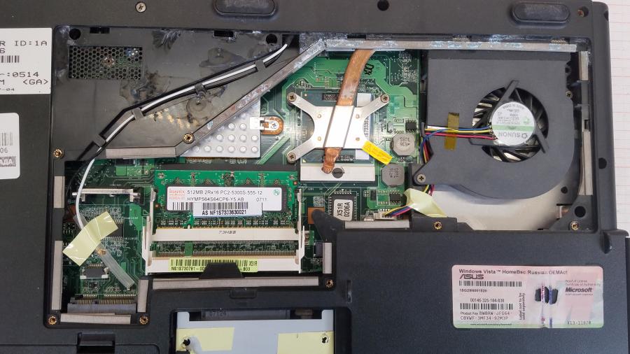 089-120-006 Ноутбук ASUS X51R #13