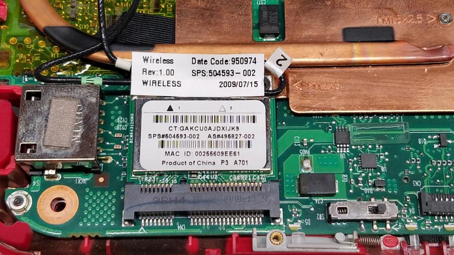 089-322-001 Нетбук HP MINI 1000 (1199ER) #17