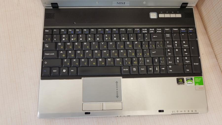 089-123-002 Ноутбук MSI M670 (MS1632) #3