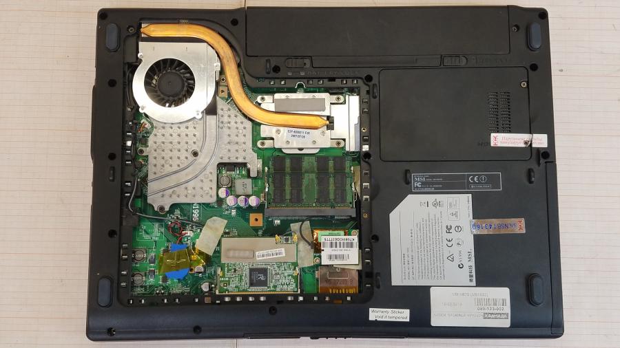 089-123-002 Ноутбук MSI M670 (MS1632) #11