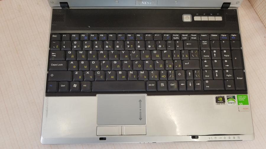 089-123-001 Ноутбук MSI M670 (MS1632) #3