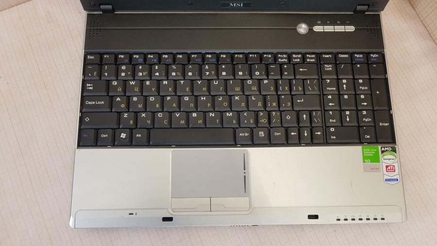 089-124-001 Ноутбук MSI VR610X (MS-163B) #3