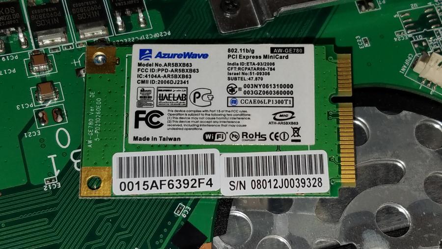 089-124-001 Ноутбук MSI VR610X (MS-163B) #12