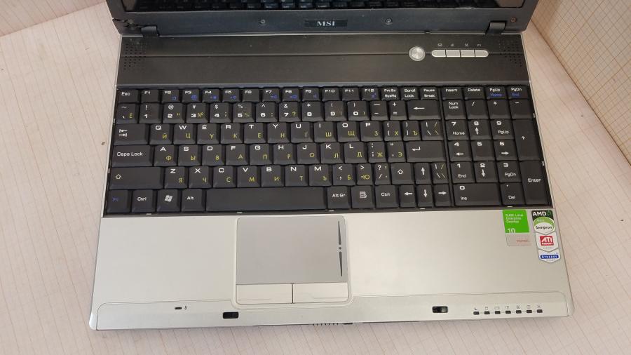 089-124-004 Ноутбук MSI VR610X (MS-163B) #4