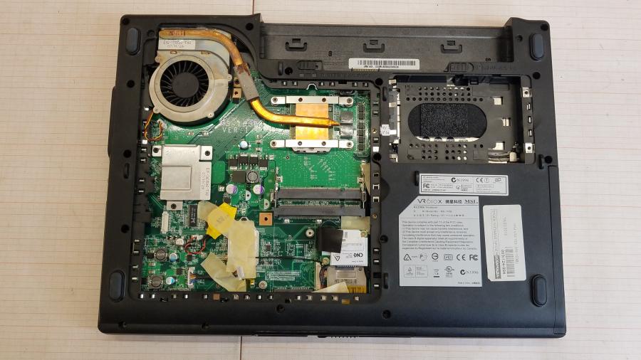 089-124-004 Ноутбук MSI VR610X (MS-163B) #13