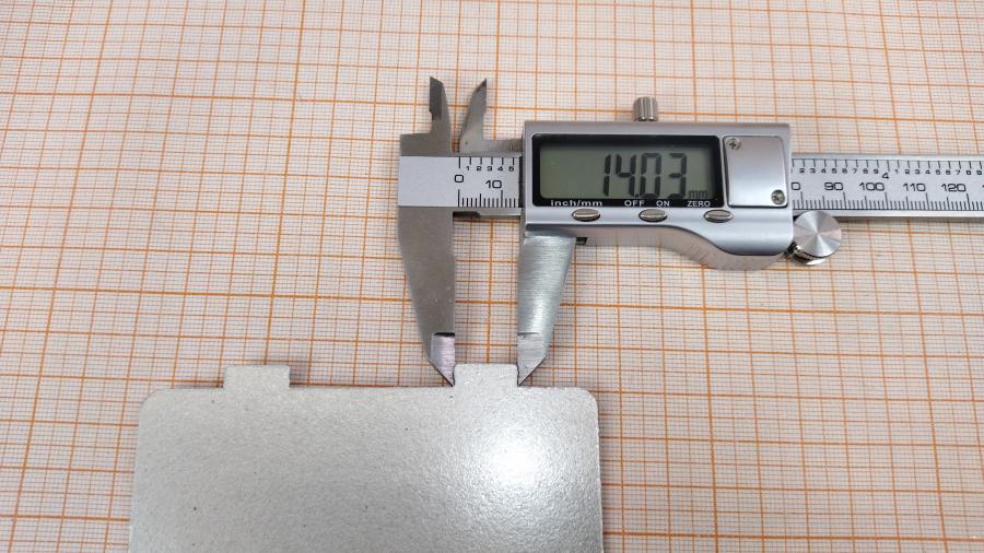 088-822-001 Слюда для СВЧ-печи  100x108x0.4mm #6