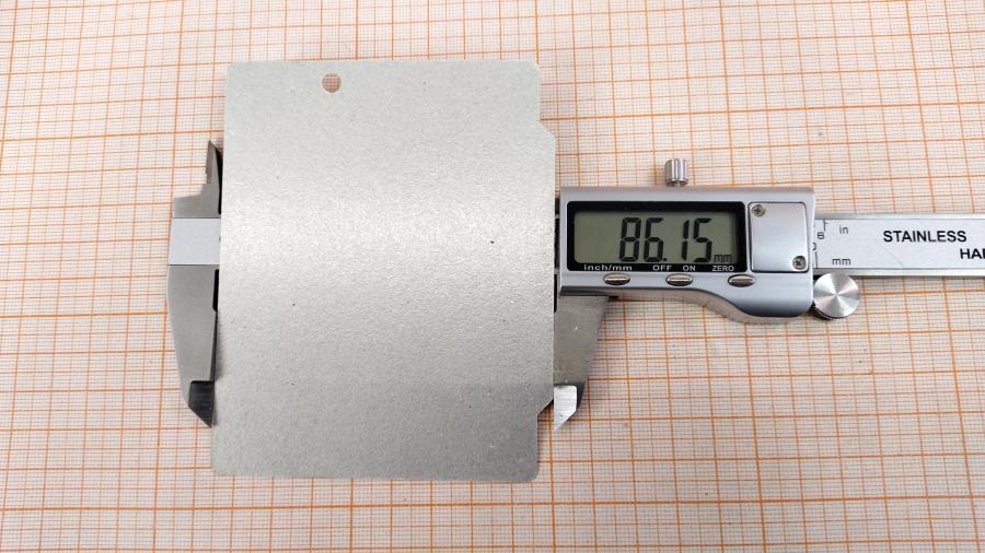 088-824-001 Слюда для СВЧ-печи  86x106x0.4mm #5