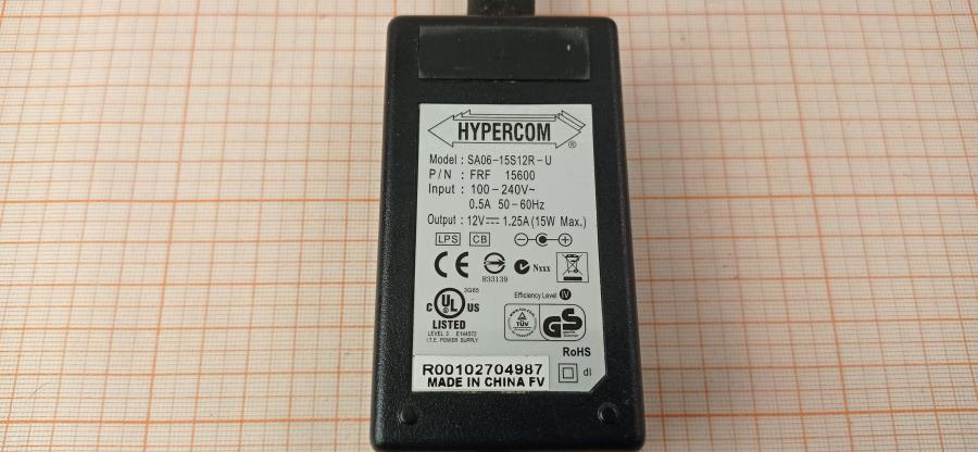 088-825-001 БП для платежного терминала HYPERCOM SA06-15S12R-U #7