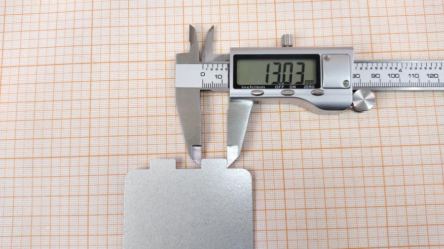 088-826-001 Слюда для СВЧ-печи  64x106x0.35mm #5