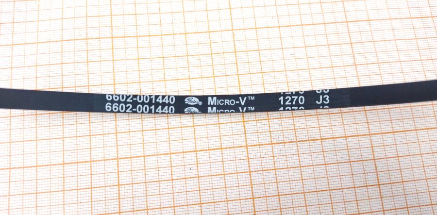 088-828-001 Ремень поликлиновый для стир.машин GATES 1270 J3 6602-001440 #2