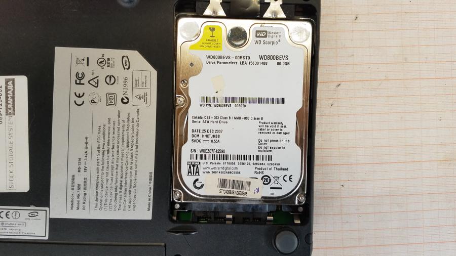 089-129-002 Ноутбук MSI MEGABOOK MS-1314 VR321 #14