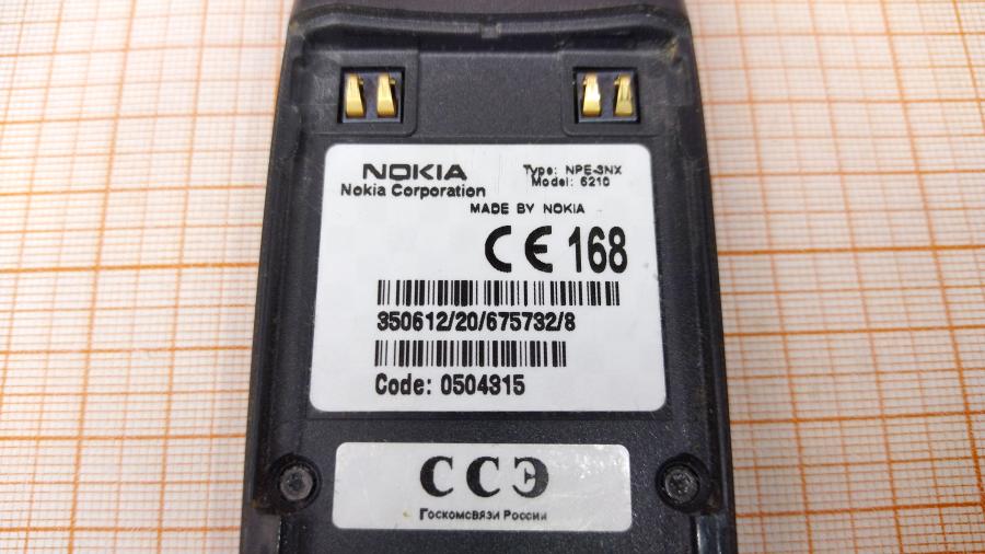 088-863-001 Мобильный телефон NOKIA 6210 #11