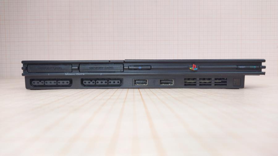 088-901-001 Игровая консоль SONY PlayStation 2 Slim (SCPH-77008) Black #4