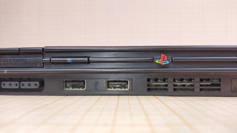 088-901-001 Игровая консоль SONY PlayStation 2 Slim (SCPH-77008) Black #6