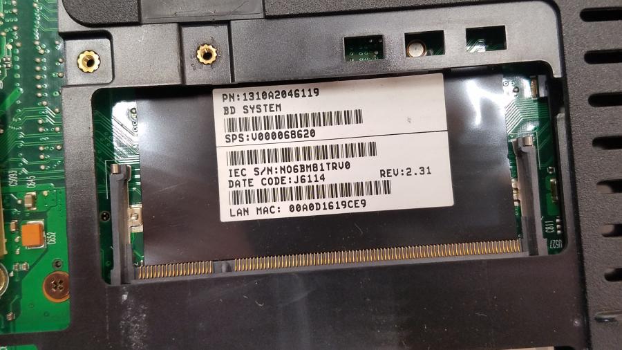 088-080-001 Ноутбук TOSHIBA SATELLITE A100-906 #14