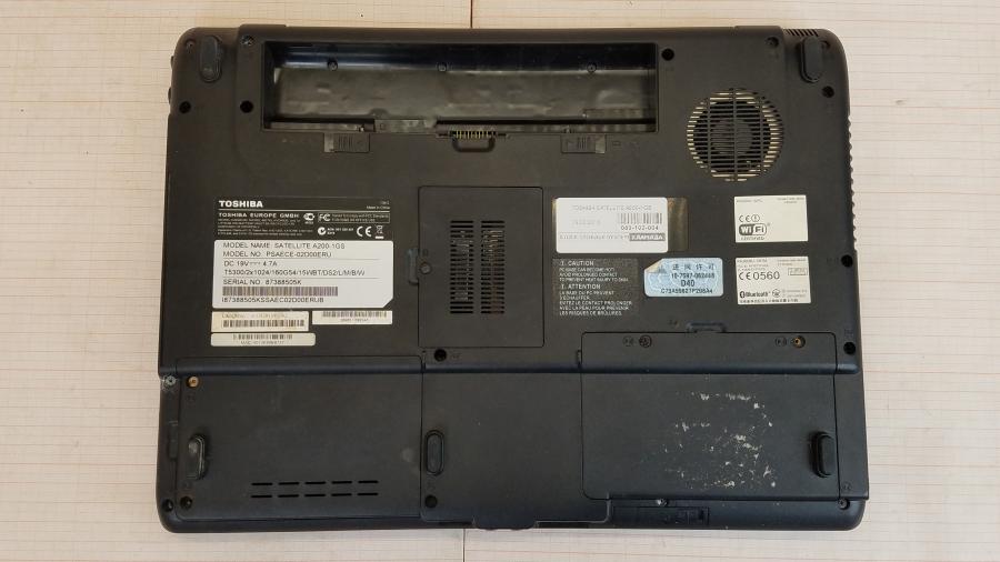 089-102-004 Ноутбук TOSHIBA SATELLITE A200-1GS #13