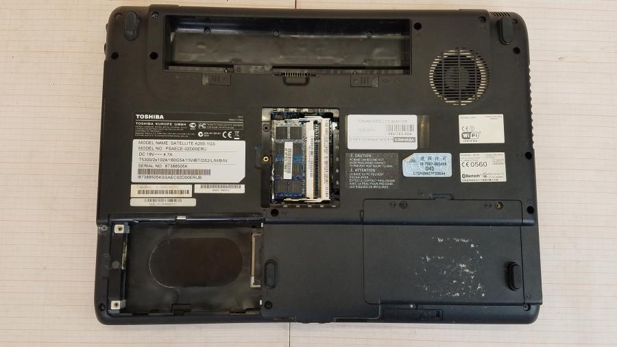 089-102-004 Ноутбук TOSHIBA SATELLITE A200-1GS #15