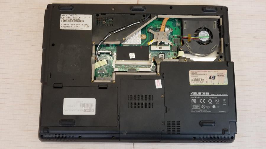 089-120-002 Ноутбук ASUS X51R #10