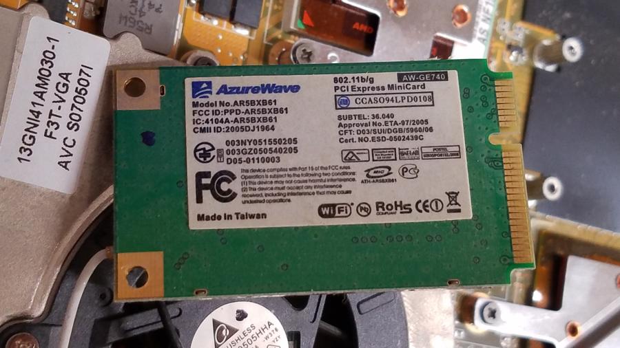 089-048-003 Ноутбук ASUS F3T #15