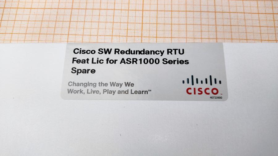 088-921-001 ПО для CISCO CISCO FLASR1-IOSRED-RTU= #5
