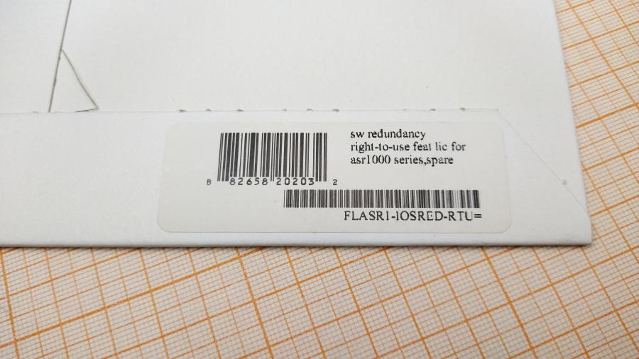 088-921-001 ПО для CISCO CISCO FLASR1-IOSRED-RTU= #6