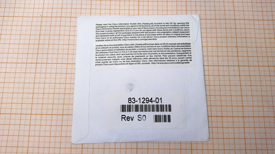 088-921-001 ПО для CISCO CISCO FLASR1-IOSRED-RTU= #8