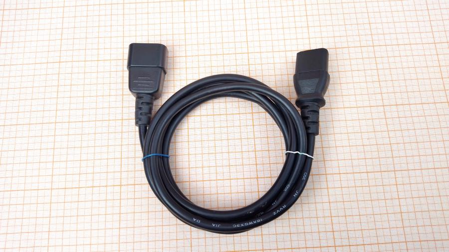 194-065-001 Удлинитель питания IEC-C14  JIA IEC C13-C14 1.8М #1