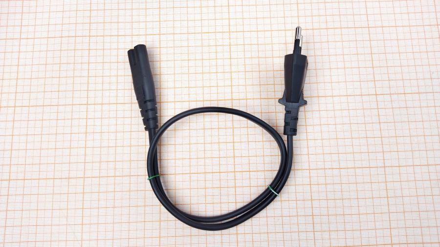 088-927-001 Кабель питания CEE 7/16 WELL SHIN CEE7/16 - IEC-C7 0.5m #1