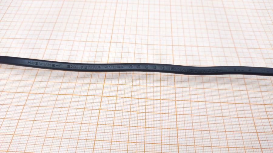 088-927-001 Кабель питания CEE 7/16 WELL SHIN CEE7/16 - IEC-C7 0.5m #6