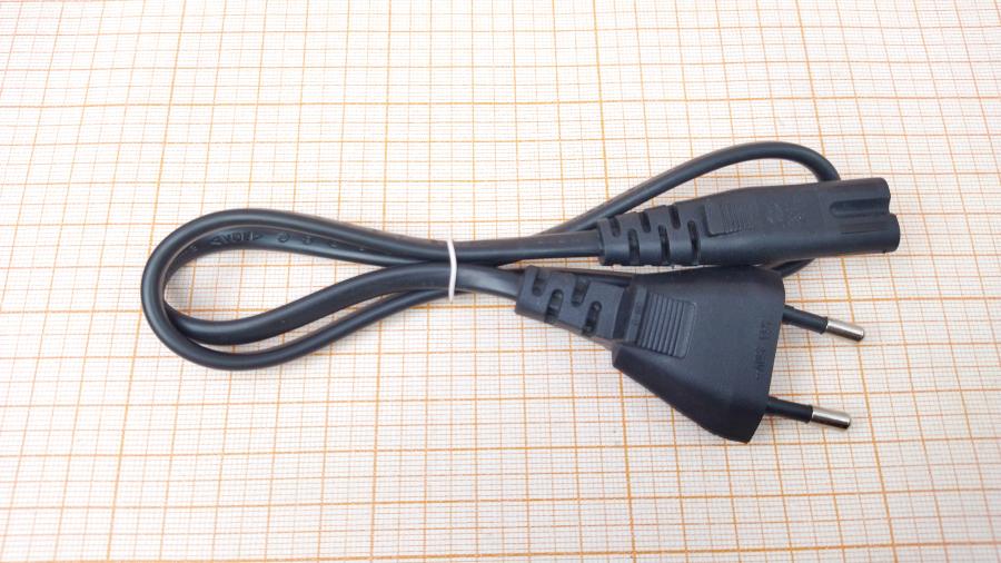 088-930-001 Кабель питания CEE 7/16 WELL SHIN  CEE7/16 - IEC-C7 0.6m #1