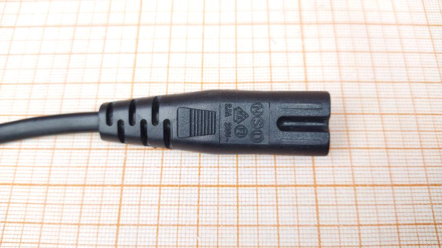 088-930-001 Кабель питания CEE 7/16 WELL SHIN  CEE7/16 - IEC-C7 0.6m #2