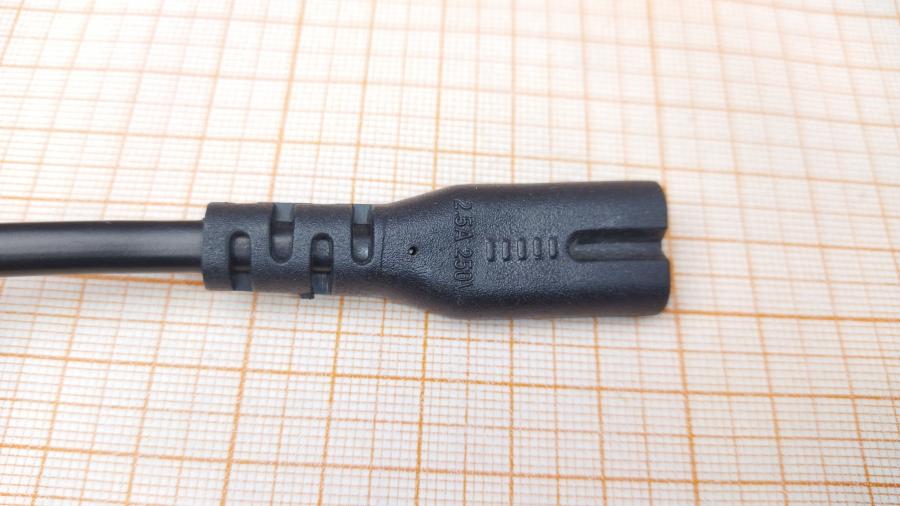 088-932-001 Кабель питания CEE 7/16   CEE7/16 - IEC-C7 1.2m  2×0.75 mm2 #2