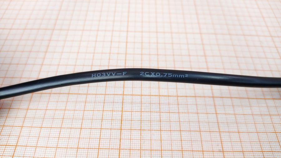 088-932-001 Кабель питания CEE 7/16   CEE7/16 - IEC-C7 1.2m  2×0.75 mm2 #6