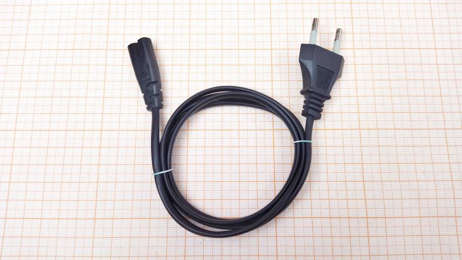 088-934-001 Кабель питания CEE 7/16   CEE7/16 - IEC-C7 1.2m  2×0.5 mm2 #1