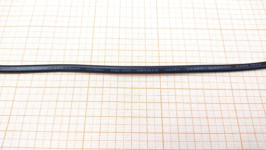 088-938-001 Кабель питания CEE 7/16 DELL CEE7/16 - IEC-C7 0.9m 2×0.75mm2 #6