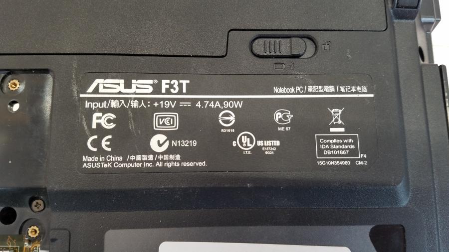 089-048-021 Ноутбук ASUS F3T #10