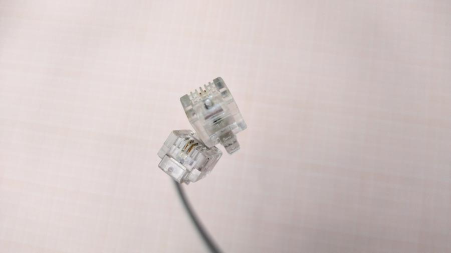 194-072-001 Кабель для телефонной трубки   RJ-10 4P2C 1.8m GR #3