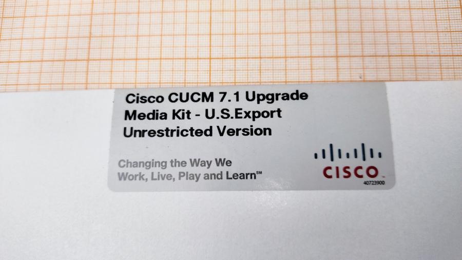 088-960-001 ПО для CISCO CISCO CM-7.1-K9-UPG-XU= #5