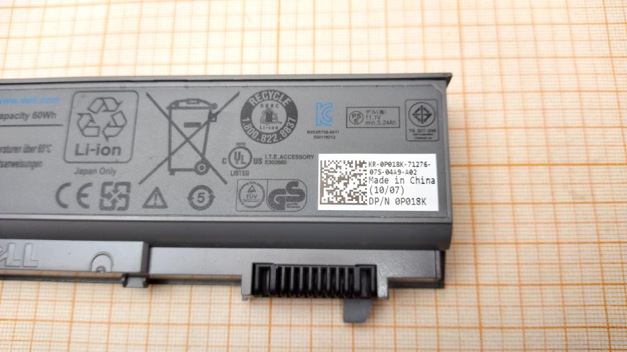 088-985-002 АКБ для ноутбука DELL W1193 #4