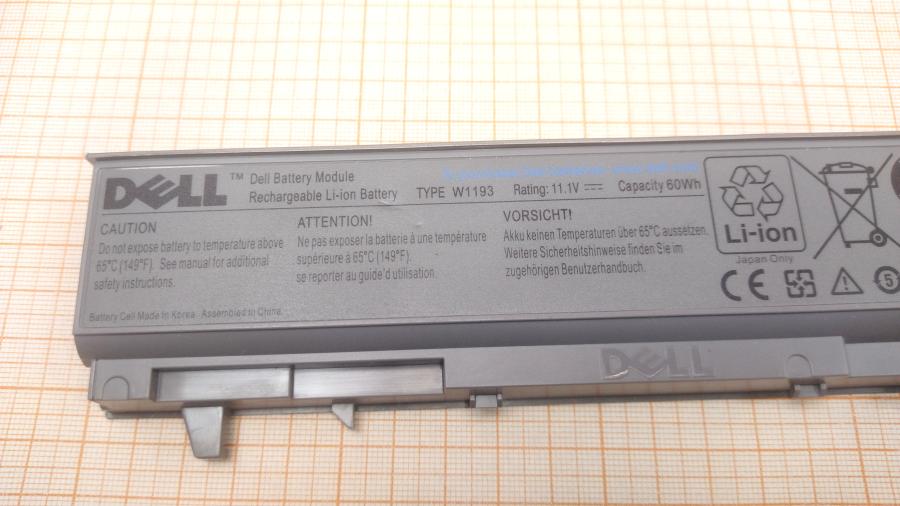 088-985-003 АКБ для ноутбука DELL W1193 #3