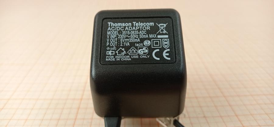 114-026-001 БП для телефонов THOMSON 3515-0635-ADC #6